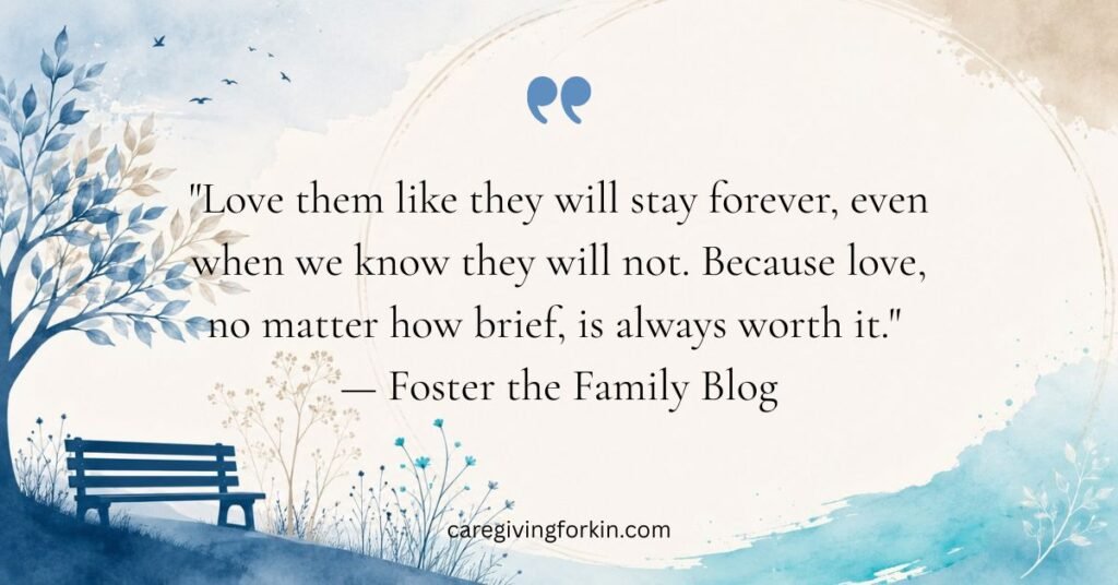 anticipatory grief quote on calming tan and blue background.
